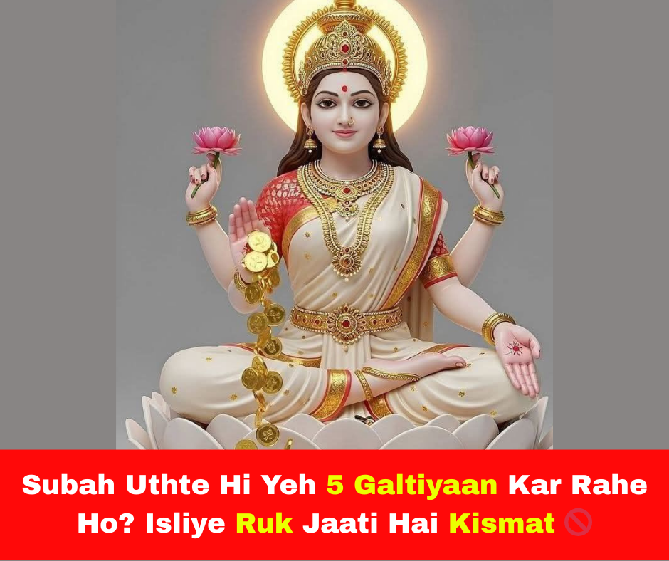 Subah Uthte Hi Yeh 5 Galtiyaan Kar Rahe Ho? Isliye Ruk Jaati Hai Kismat 🚫