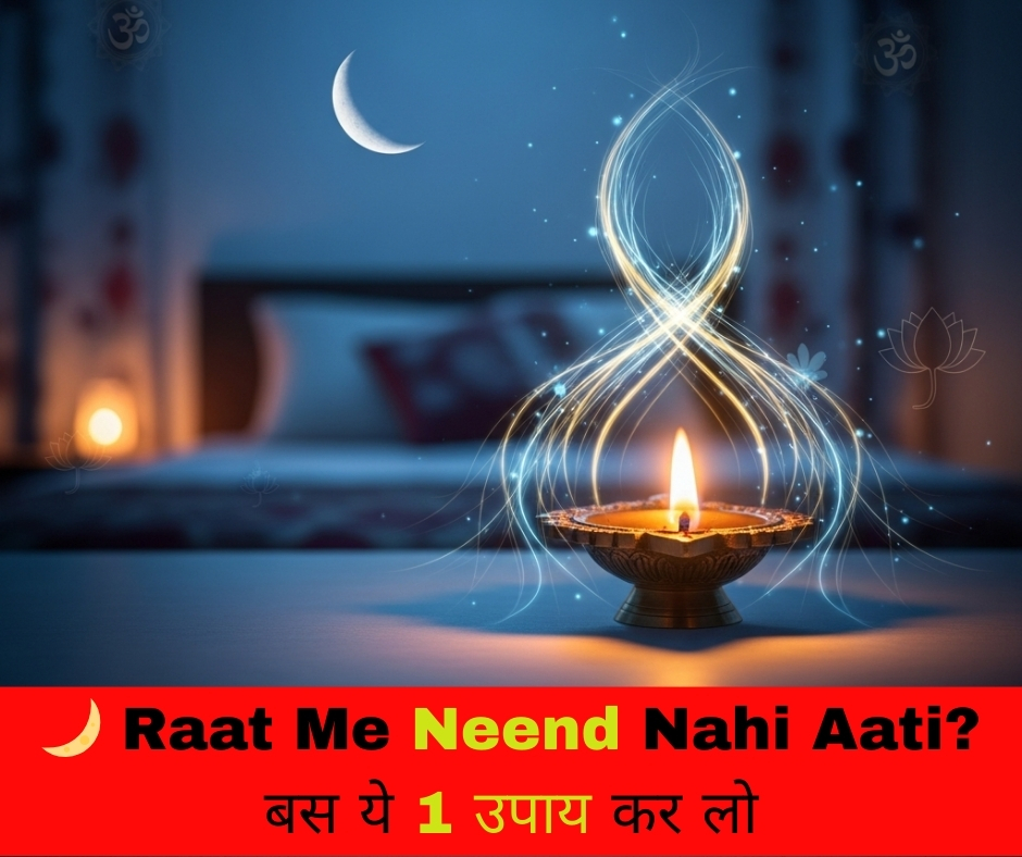 raat me neend nahi aati upay